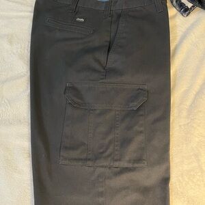 Olive Men's Charcoal Cargo Pants